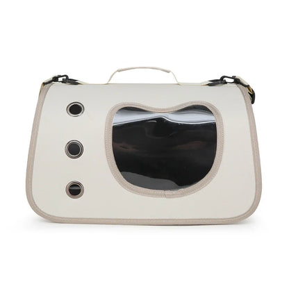 Portable Pet Carrier Bag – Foldable Breathable Shoulder Bag for Cats, Kittens & Small Dogs