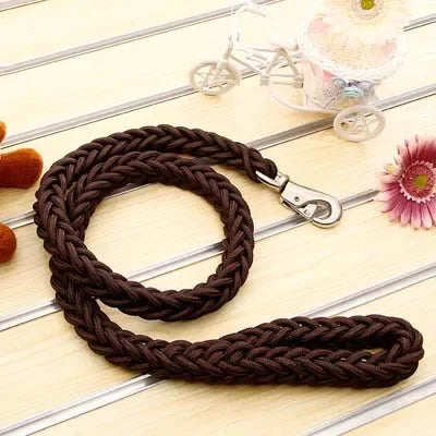 4.5ft Heavy Duty Dog Leash – Durable Nylon Braided Walking Lead for Small, Medium & Large Dogs, Ideal for Walking, Hunting & Camping