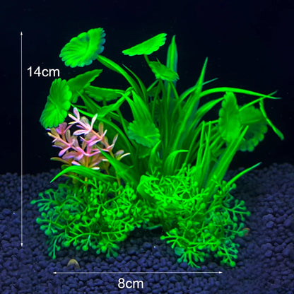 Artificial Aquarium Plants – Realistic Underwater Water Grass Decorations for Fish Tanks & Aquariums