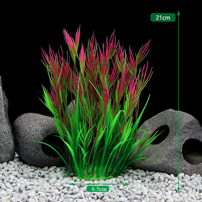Artificial Aquarium Plants – Realistic Underwater Water Grass Decorations for Fish Tanks & Aquariums