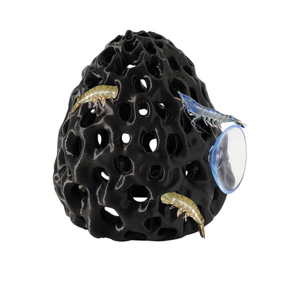 Aquarium Shrimp & Betta Fish Hideout – Suction Cup Hiding Shelter for Small Fish, Guppies & Shrimp