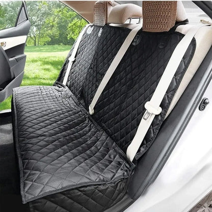 Waterproof Dog Car Seat Cover – Pet Travel Mattress Protector with Center Armrest Access for Dogs