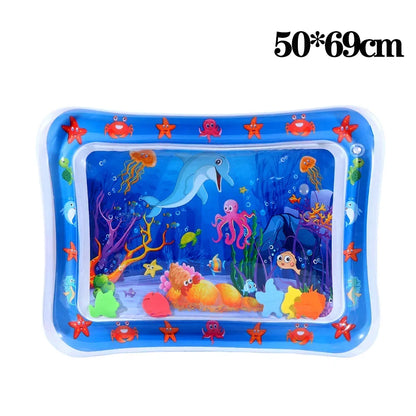 Pet Water Sensory Play Mat – Thickened Interactive Cooling Activity Pad for Cats & Dogs, Summer Indoor Play Toy