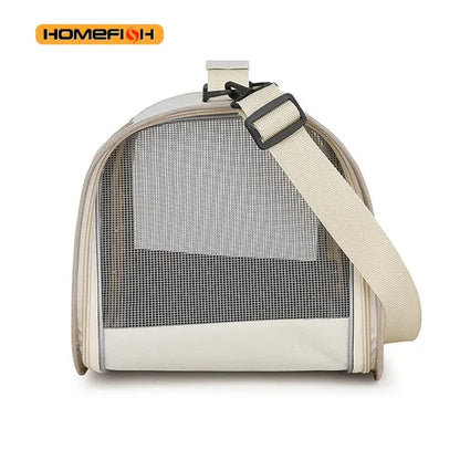 Portable Pet Carrier Bag – Foldable Breathable Shoulder Carrier for Cats, Kittens & Small Dogs