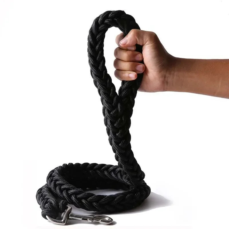 4.5ft Heavy Duty Dog Leash – Durable Nylon Braided Walking Lead for Small, Medium & Large Dogs, Ideal for Walking, Hunting & Camping