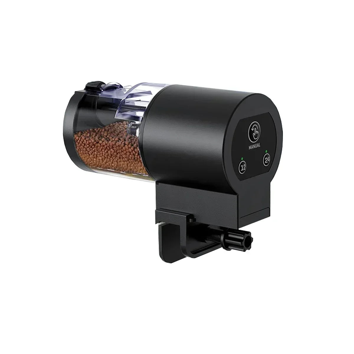 100ml Digital Automatic Fish Feeder – Programmable Timer Food Dispenser, IP66 Waterproof for Aquariums, Ponds & Turtle Tanks