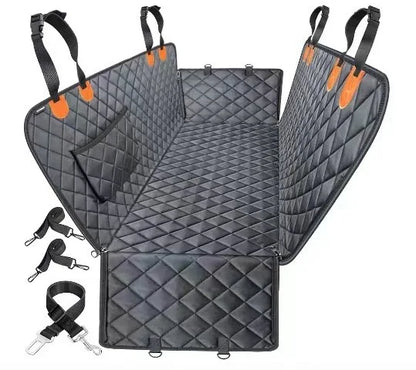 Waterproof Dog Car Seat Cover – Travel Hammock & Rear Back Seat Safety Protector for Small, Medium & Large Dogs