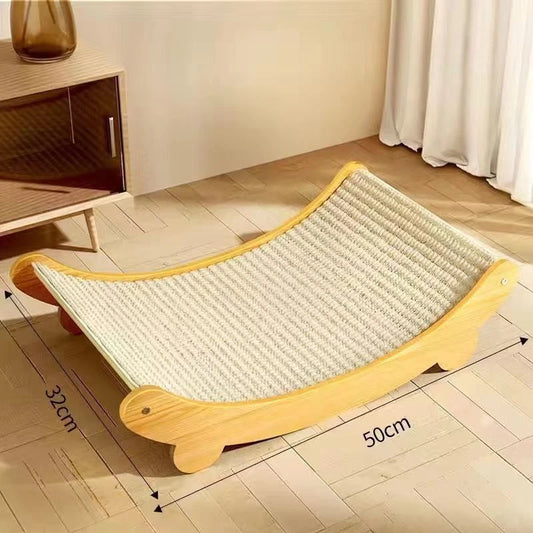 Sisal Cat Scratching Board – Wear-Resistant, Shavings-Resistant Cat Scratcher Sofa & Cat Nest for Indoor Cats