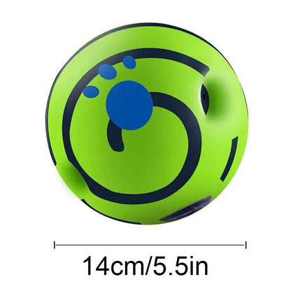 Wobble Wag Giggle Glow Ball – Interactive Dog, Cat Toy with Fun Giggle Sounds When Rolled or Shaken