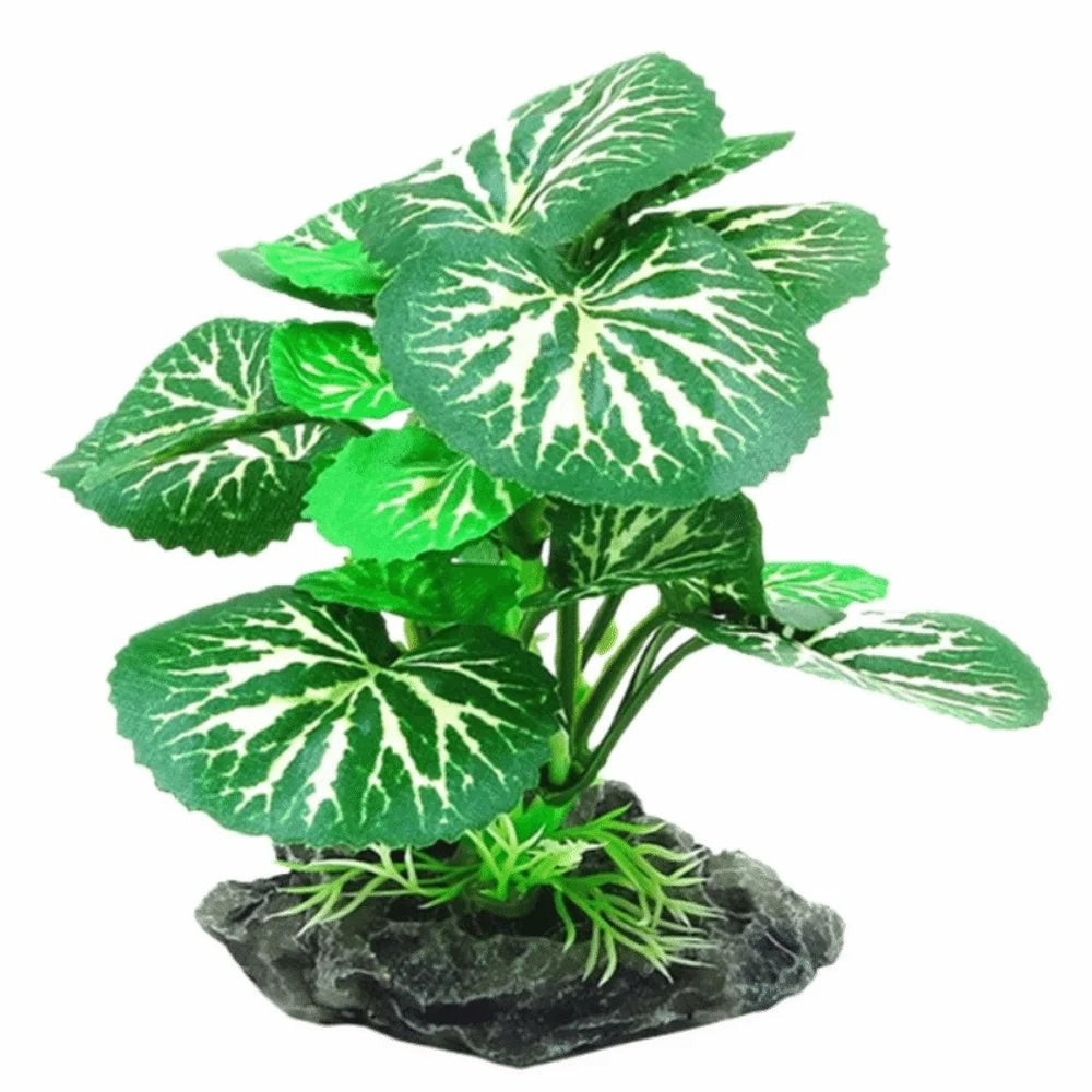 Realistic Artificial Aquarium Plants – Silk-Texture Fish Tank Decorations for Betta Fish & Aquariums