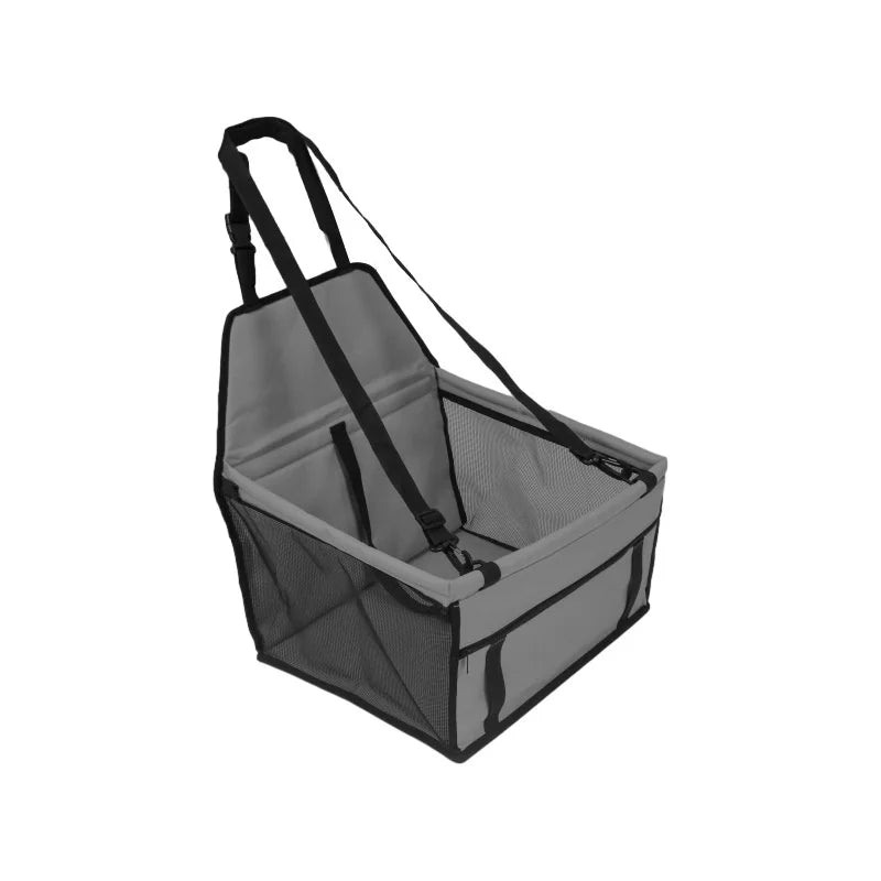 Foldable Dog Car Seat Cover Hammock – Stable Travel Safety Seat for Dogs & Cats