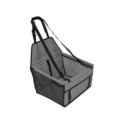 Foldable Dog Car Seat Cover Hammock – Stable Travel Safety Seat for Dogs & Cats