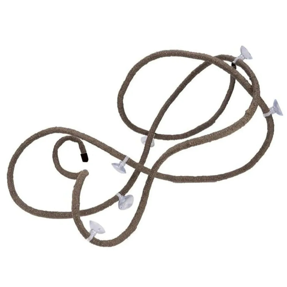 Rattan Reptile Vines Set – Climbing Vines with Suction Cups & Artificial Plants for Lizard, Gecko & Chameleon Terrariums