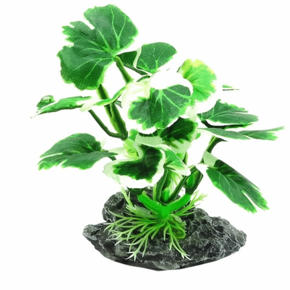 Realistic Artificial Aquarium Plants – Silk-Texture Fish Tank Decorations for Betta Fish & Aquariums