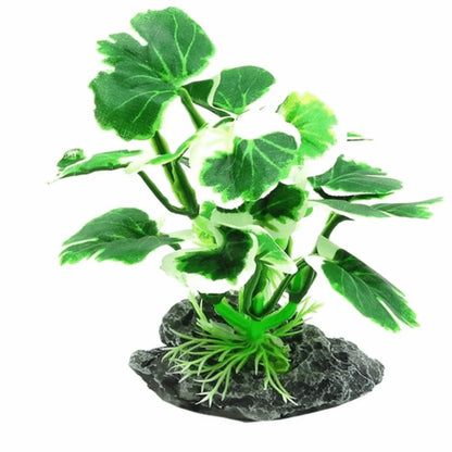 Realistic Artificial Aquarium Plants – Silk-Texture Fish Tank Decorations for Betta Fish & Aquariums