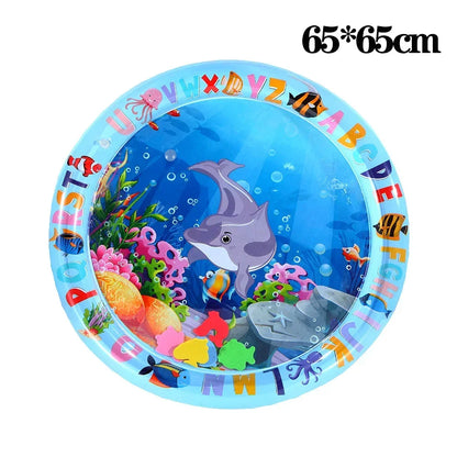 Pet Water Sensory Play Mat – Thickened Interactive Cooling Activity Pad for Cats & Dogs, Summer Indoor Play Toy