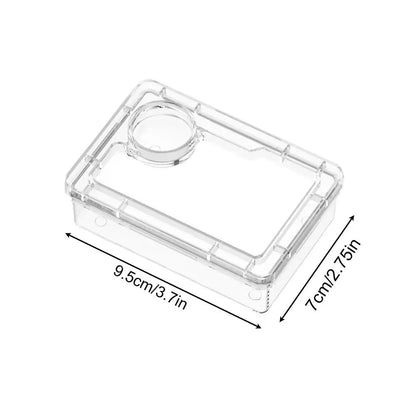Escape-Proof Reptile Feeding Bowl – Food Dish for Geckos, Frogs, Spiders, Lizards & Other Exotic Pets