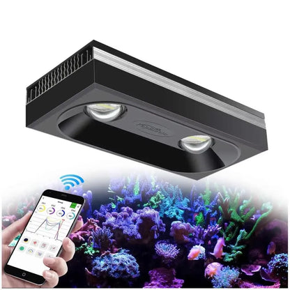 PopBloom RL90/RL180 Wi/Fi Reef Aquarium Light – Full Spectrum LED for SPS, LPS Coral & Marine Aquariums