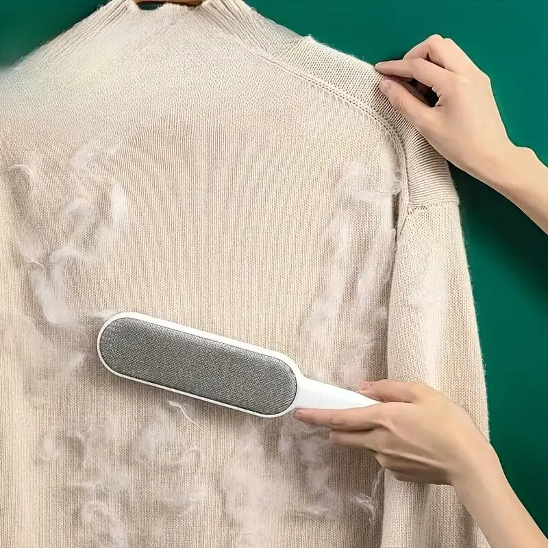 Reusable Pet Hair Remover Brush – Lint Remover for Clothes, Couches, Carpets & Curtains