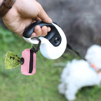 Dog Waste Bag Holder – Portable Pet Poop Bag Dispenser for Walking, Travel & Easy Cleanup