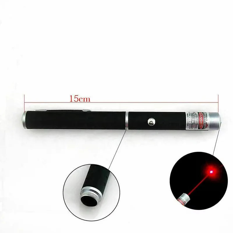 Pet Laser Pointer Cat Toy – Interactive LED Laser with 5 Light Modes for Cats & Kittens