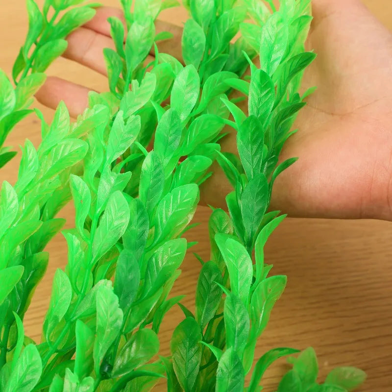 Artificial Aquarium Plant – Realistic Long Willow Kelp Water Grass Decoration for Fish Tanks & Aquariums