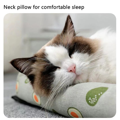 Summer Cat Cooling Sleeping Mat – Breathable Rattan Pet Bed Cushion with Anti-Slip Design for Cats & Small Dogs