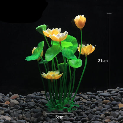 Artificial Aquarium Plants – Realistic Underwater Water Grass Decorations for Fish Tanks & Aquariums