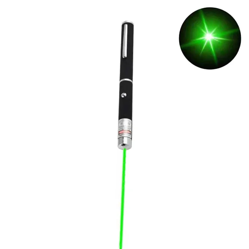 Pet Laser Pointer Cat Toy – Interactive LED Laser with 5 Light Modes for Cats & Kittens