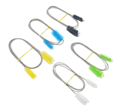 Aquarium Cleaning Brush Set – Stainless Steel Hose, Filter, Lily Pipe & Water Pump Cleaning Tools