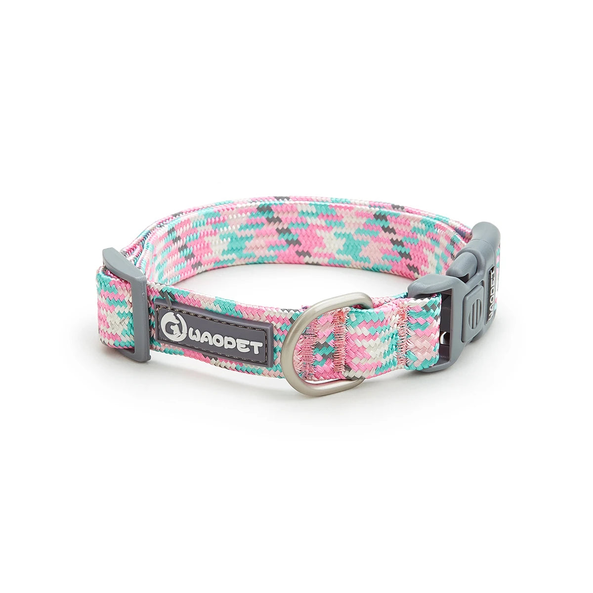 Adjustable Reflective Dog Collar – Durable Nylon Collar for Medium & Large Dogs