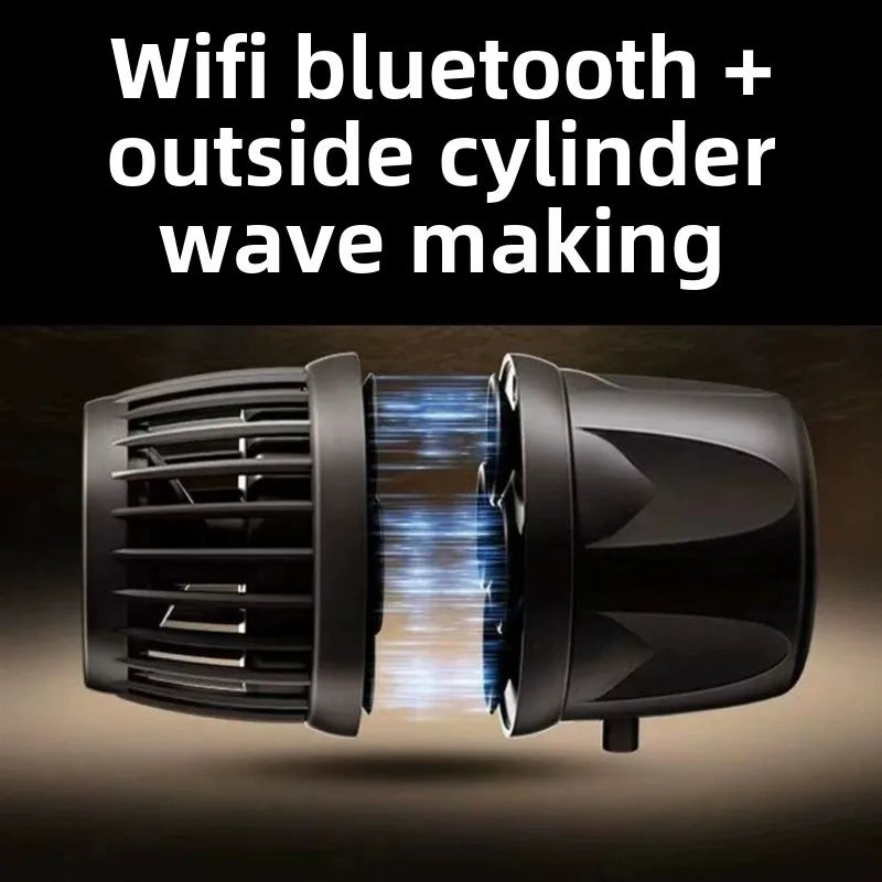 Jecod Jebao DMP-10M/20M/30M/40M WiFi Aquarium Wave Maker Pump – Bluetooth App-Controlled Water Circulation Pump for Marine & Freshwater Aquariums