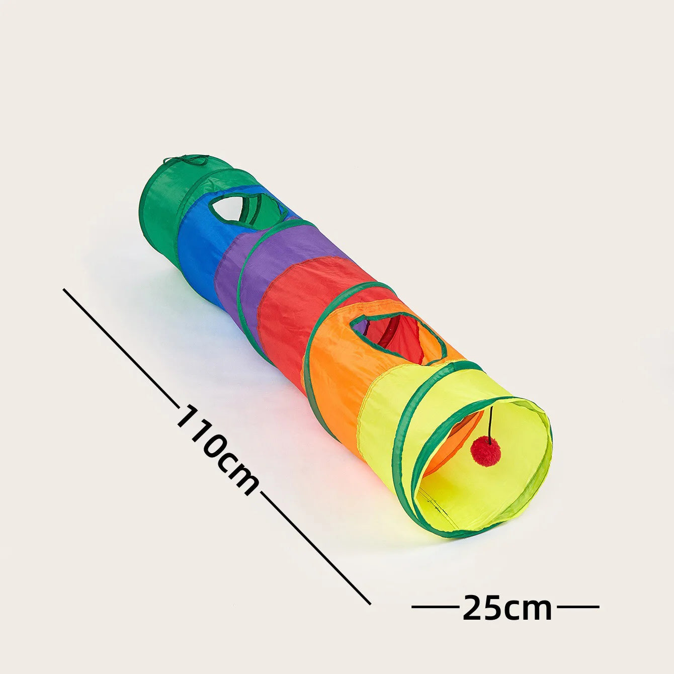 Collapsible Cat Tunnel Toy – Interactive Play Tube for Indoor & Outdoor Cats, Kittens & Puppies