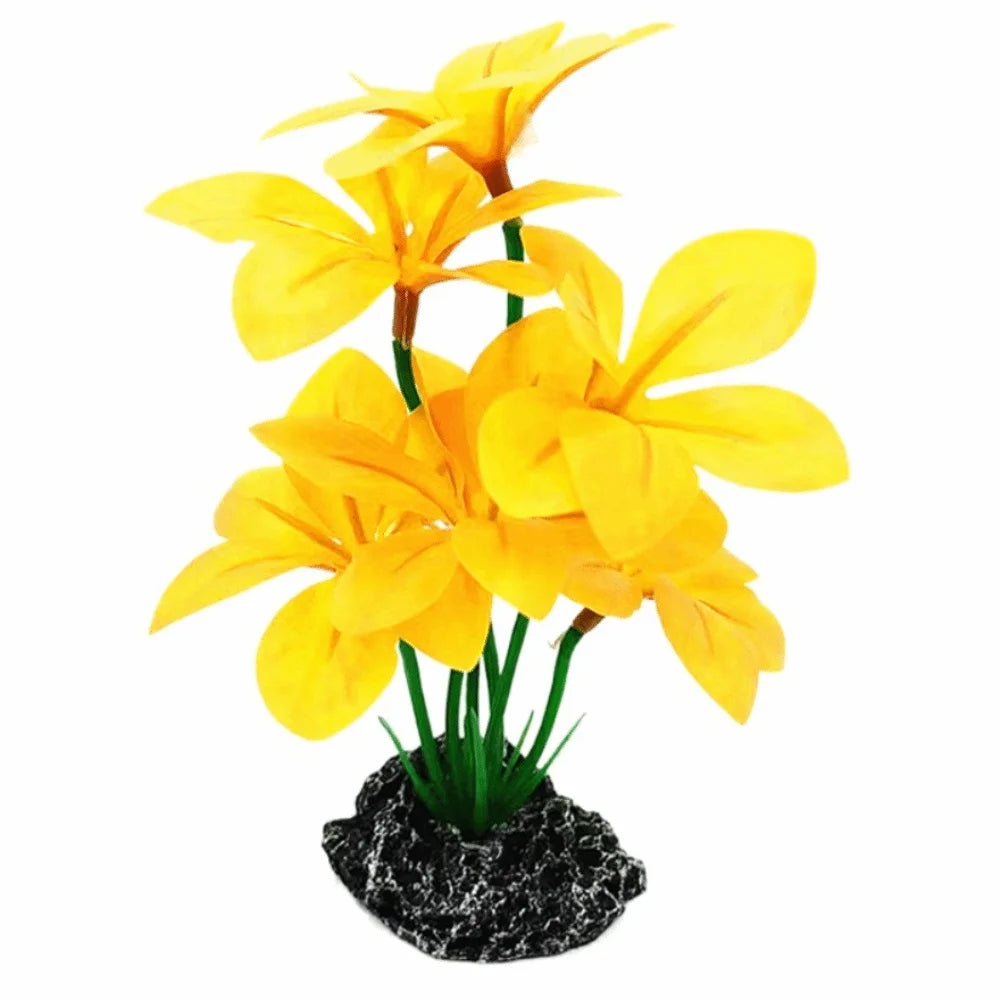 Realistic Artificial Aquarium Plants – Silk-Texture Fish Tank Decorations for Betta Fish & Aquariums