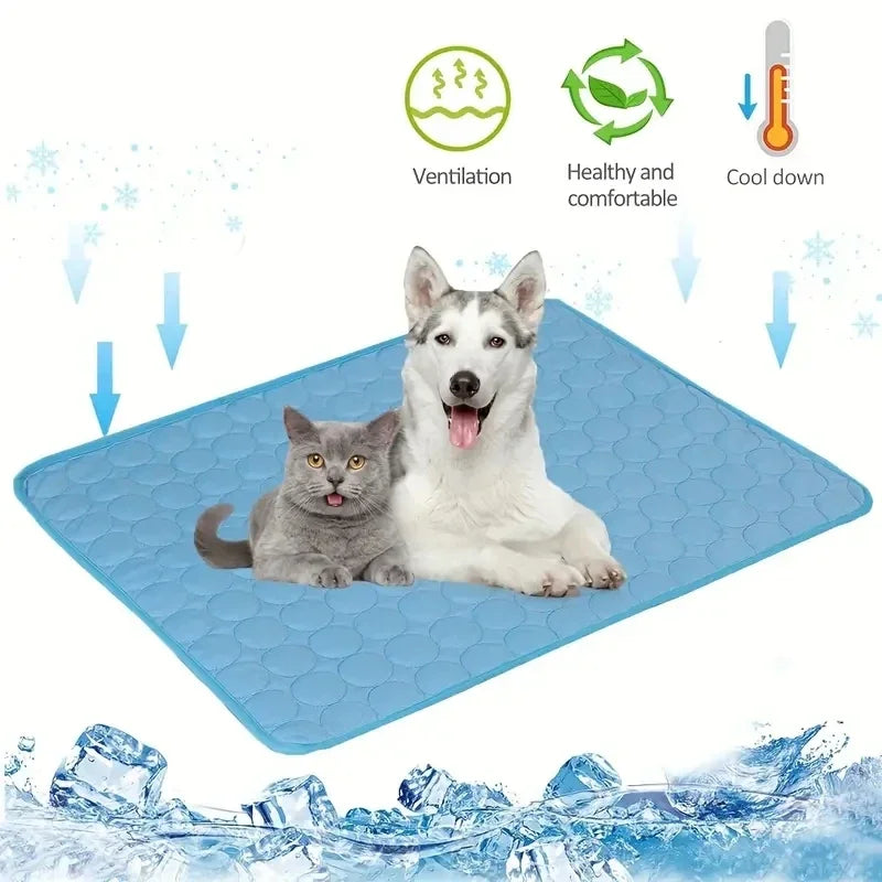 Pet Cooling Mat – Extra Large Summer Cooling Blanket & Ice Pad for Small and Large Dogs, Cats & Pets