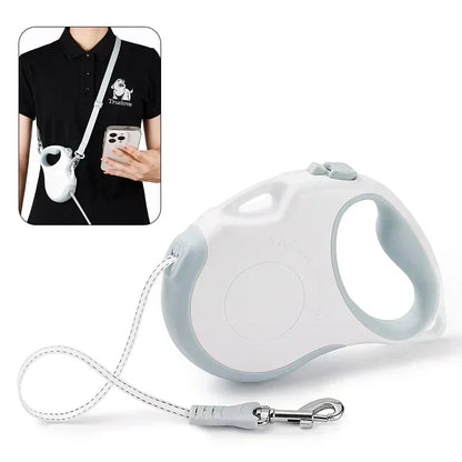 Truelove TLL5001 16FT Retractable Dog Leash – Tangle-Free Strong Nylon Tape with One-Hand Brake, Pause & Lock for Dogs & Cats