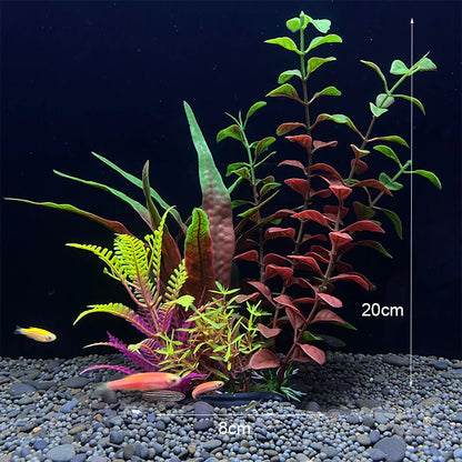 Artificial Aquarium Plants – Realistic Underwater Water Grass Decorations for Fish Tanks & Aquariums