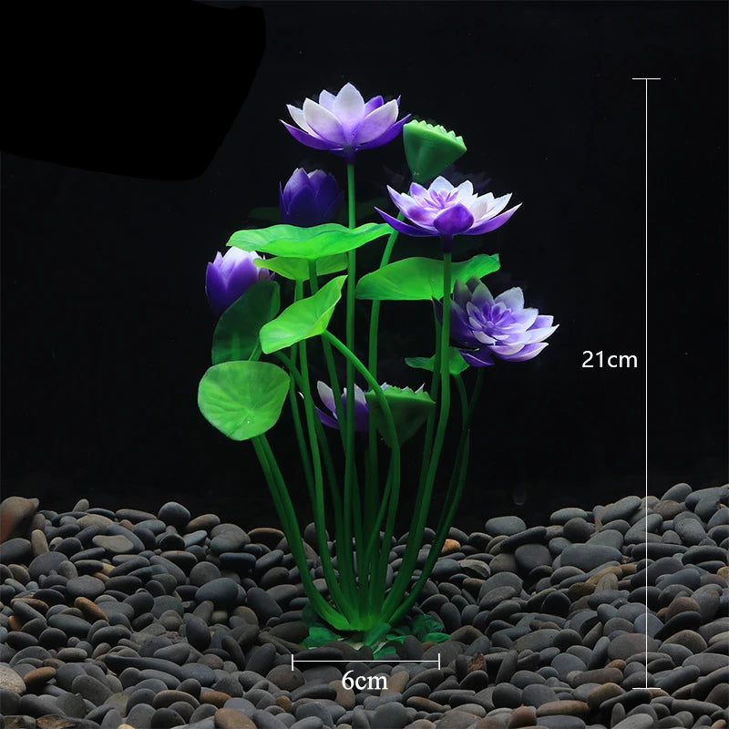 Artificial Aquarium Plants – Realistic Underwater Water Grass Decorations for Fish Tanks & Aquariums