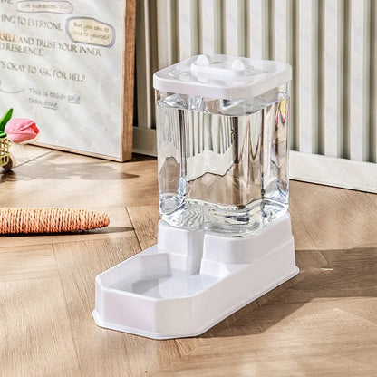 4L Automatic Pet Feeder & Water Dispenser Set – BPA-Free Non-Electric Gravity Food Station for Cats & Dogs