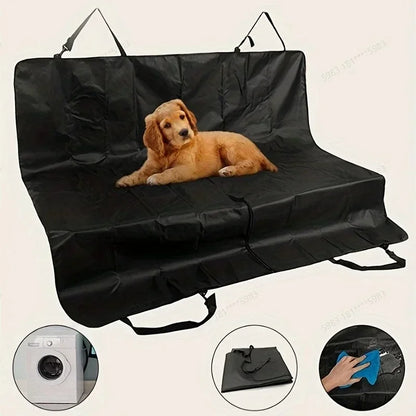 600D Waterproof Dog Car Seat Cover – Heavy-Duty Oxford Cloth SUV Cargo Liner & Trunk Protector for Dogs