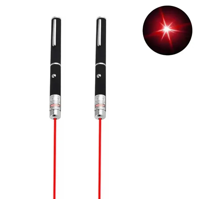 Pet Laser Pointer Cat Toy – Interactive LED Laser with 5 Light Modes for Cats & Kittens