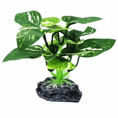 Realistic Artificial Aquarium Plants – Silk-Texture Fish Tank Decorations for Betta Fish & Aquariums