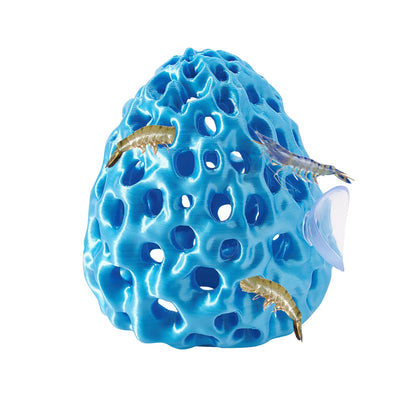 Aquarium Shrimp & Betta Fish Hideout – Suction Cup Hiding Shelter for Small Fish, Guppies & Shrimp