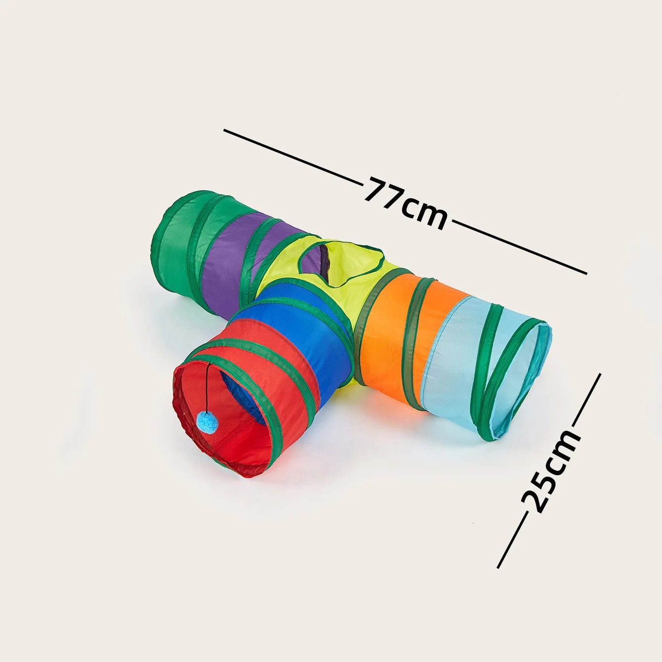 Collapsible Cat Tunnel Toy – Interactive Play Tube for Indoor & Outdoor Cats, Kittens & Puppies