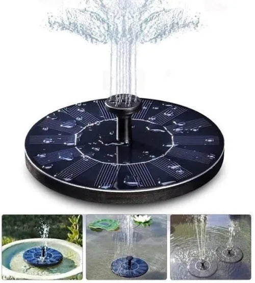 Mini Solar Water Fountain – Floating Solar Fountain Pump for Bird Baths, Garden Ponds & Outdoor Water Features