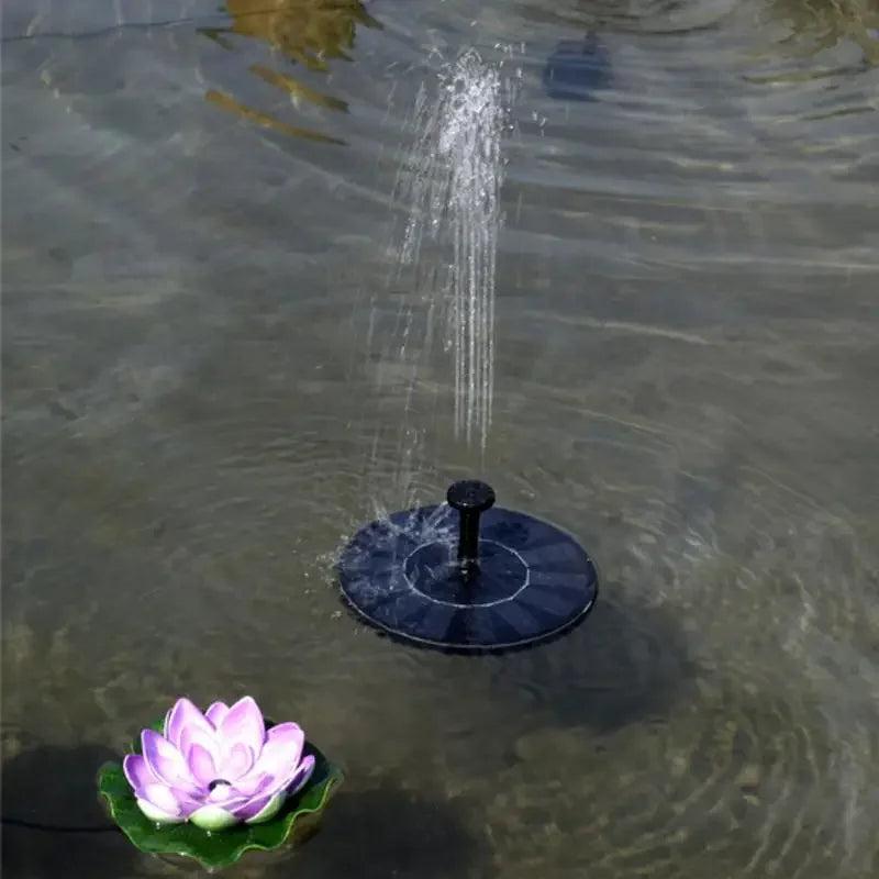 Mini Solar Water Fountain – Floating Solar Fountain Pump for Bird Baths, Garden Ponds & Outdoor Water Features