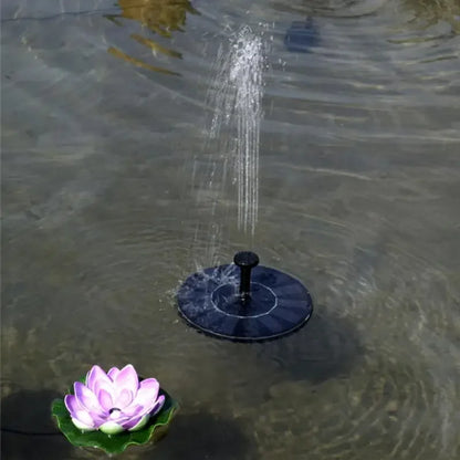 Mini Solar Water Fountain – Floating Solar Fountain Pump for Bird Baths, Garden Ponds & Outdoor Water Features