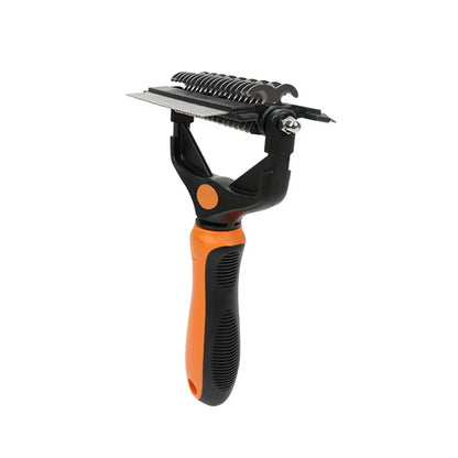 3 In 1 Pet Deshedding Brush Dog Hair Remover Pet Fur Knot Cutter Puppy Cat Comb Brushes Dogs Grooming Shedding Supplies