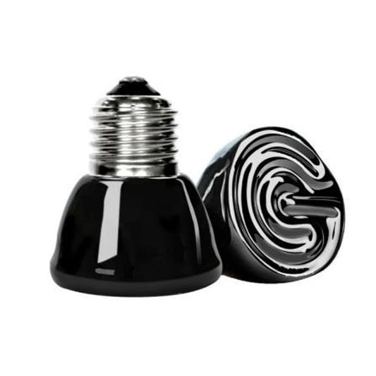 Ceramic Heat Emitter Bulb – 25W/50W/75W Pet Heating Lamp for Reptiles, Chicks & Brooders