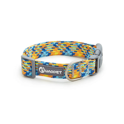 Adjustable Reflective Dog Collar – Durable Nylon Collar for Medium & Large Dogs